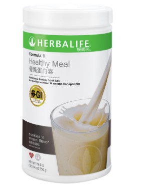 Nutritional Protein Drink Mix Cookies and Cream 550 g 營養蛋白素 曲奇妙趣 550 克