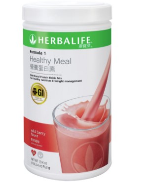 Nutritional Protein Drink Mix F1 Berry 550 g 營養蛋白素 野草莓 550 克
