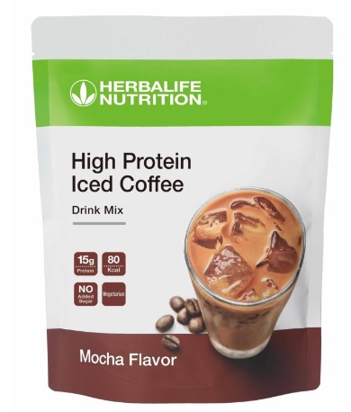 High Protein Iced Coffee Mocha 322G (14 servings per 1 pack) 優質蛋白咖啡 朱古力咖啡 322克